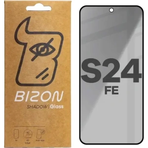 Hurtownia GSM - Bizon Glass Edge Shadow Samsung Galaxy S24 FE nuanțat cu un cadru negru - BIZ7046 - {ean13} - Hurt