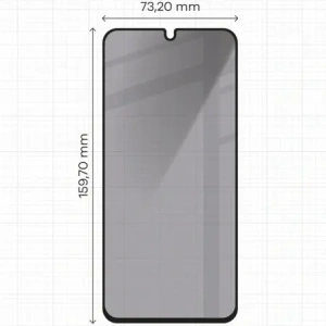 Wholesale Bizon Glass Edge Shadow Samsung Galaxy A16 4G/5G tinted with a black frame - BIZ7047 - {ean13} - Hurt