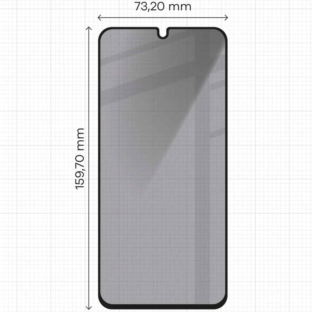 Hurtownia GSM - Bizon Glass Edge Shadow Samsung Galaxy A16 4G/5G nuanțat cu un cadru negru - BIZ7047 - {ean13} - Hurt