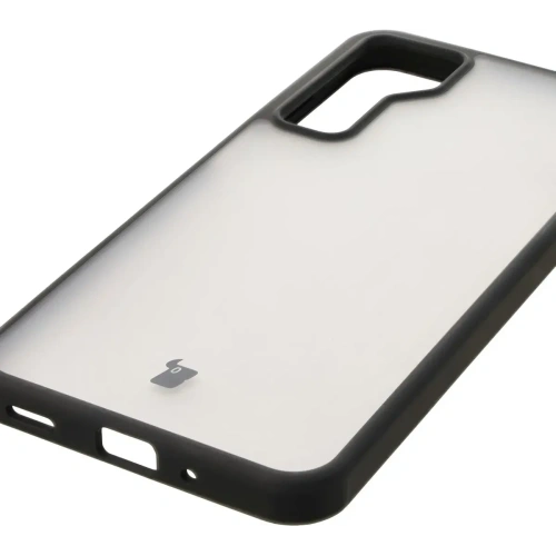 Etui Bizon Case Angelo do Samsung Galaxy A16 4G/5G przydymione z czarną ramką