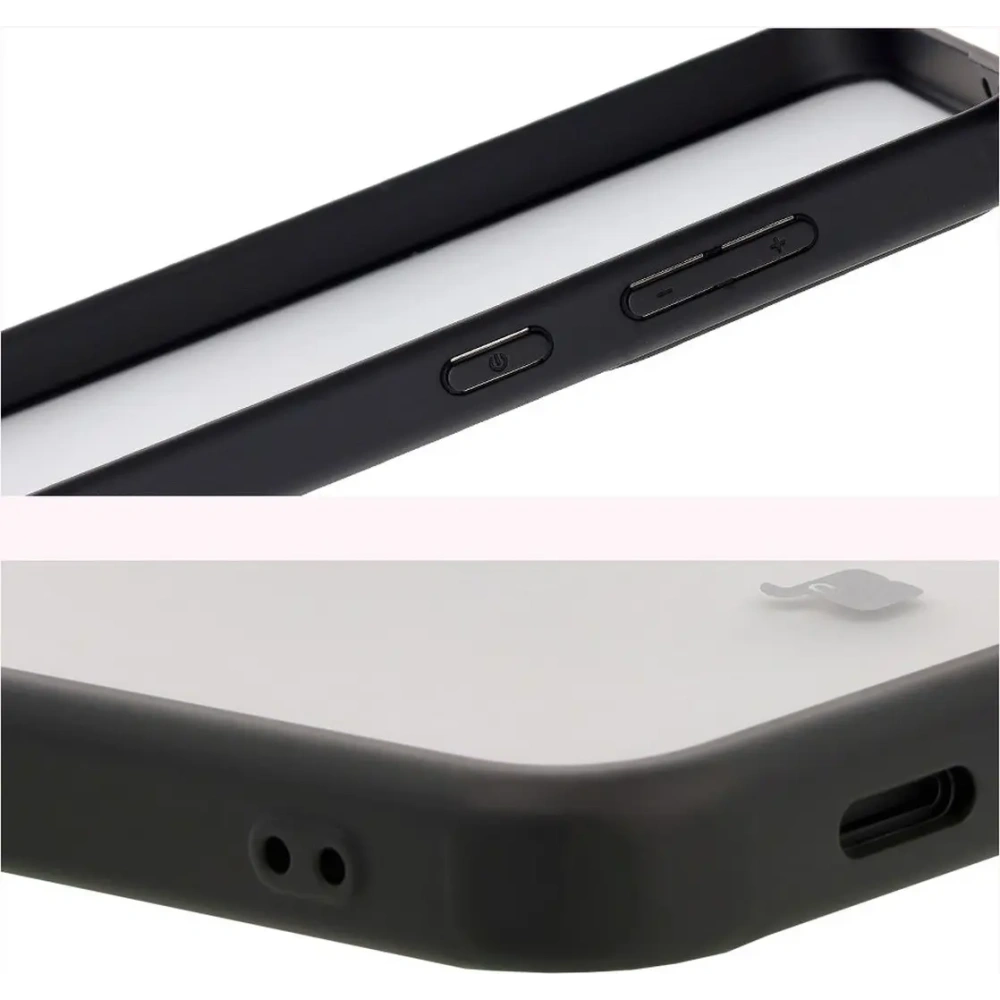 Hurtownia GSM - Bizon Case Angelo Samsung Galaxy S24 FE rauchig mit einem schwarzen Rahmen - BIZ7049 - {ean13} - Hurt