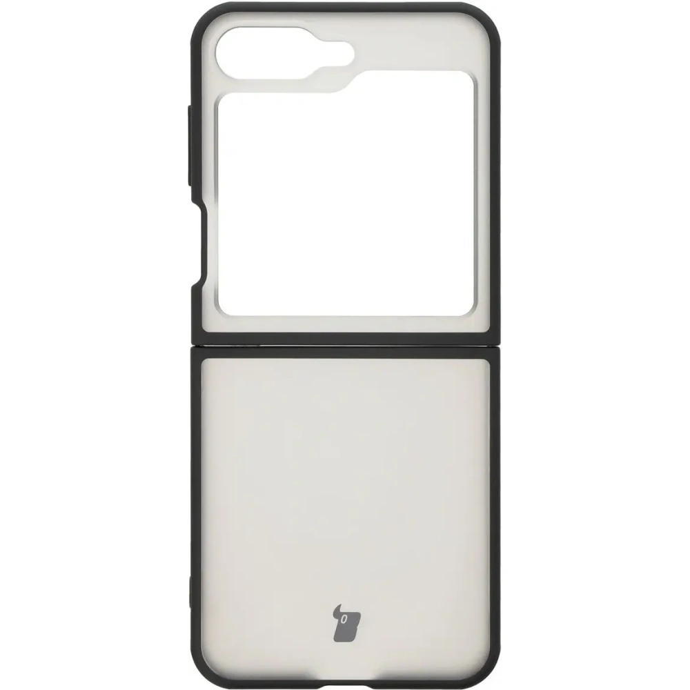 Hurtownia GSM - Bizon Case Angelo Samsung Galaxy Z Flip6 rauchig mit einem schwarzen Rahmen - BIZ7050 - {ean13} - Hurt