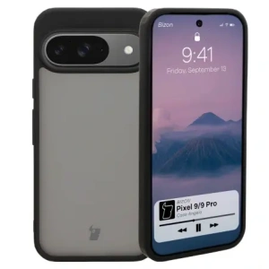 Hurtownia GSM - Bizon Case Angelo Google Pixel 9 / 9 Pro fumuriu cu un cadru negru - BIZ7051 - {ean13} - Hurt