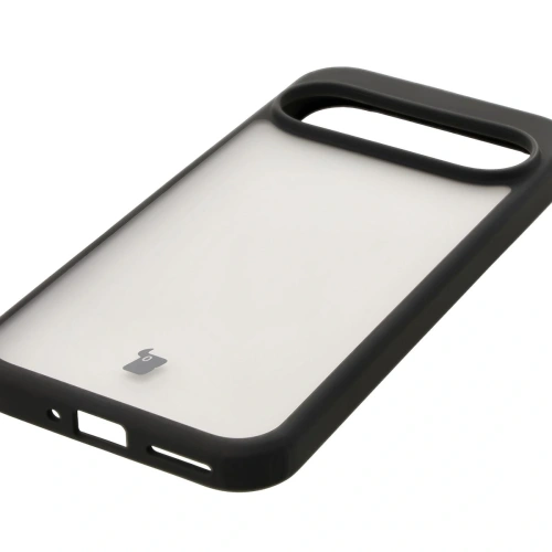 Etui Bizon Case Angelo do Google Pixel 9 / 9 Pro przydymione z czarną ramką