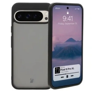 Hurtownia GSM - Bizon Case Angelo Google Pixel 9 Pro XL smoky cu un cadru negru - BIZ7052 - {ean13} - Hurt