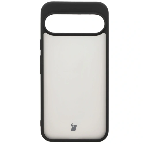 Etui Bizon Case Angelo do Google Pixel 9 Pro XL przydymione z czarną ramką