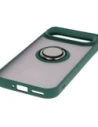 Wholesale Bizon Case Hybrid Ring Google Pixel 9 / 9 Pro smoky with a dark green frame - BIZ7053 - {ean13} - Hurt