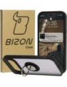 Bizon Case Hybrid Ring Google Pixel 9 / 9 Pro smoky with a black frame