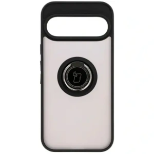 Hurtownia GSM - Bizon Case Hybrid Ring Google Pixel 9 / 9 Pro fumuriu cu un cadru negru - BIZ7054 - {ean13} - Hurt