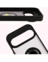 Hurtownia GSM - Bizon Case Hybrid Ring Google Pixel 9 / 9 Pro fumuriu cu un cadru negru - BIZ7054 - {ean13} - Hurt