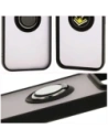 Hurtownia GSM - Bizon Case Hybrid Ring Google Pixel 9 / 9 Pro fumuriu cu un cadru negru - BIZ7054 - {ean13} - Hurt