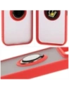 Hurtownia GSM - Bizon Case Hybrid Ring Google Pixel 9 / 9 Pro fumuriu cu un cadru roșu - BIZ7055 - {ean13} - Hurt
