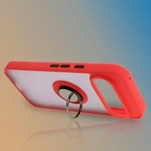 Hurtownia GSM - Bizon Case Hybrid Ring Google Pixel 9 / 9 Pro füstös vörös kerettel - BIZ7055 - {ean13} - Hurt