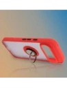 Wholesale Bizon Case Hybrid Ring Google Pixel 9 / 9 Pro smoky with a red frame - BIZ7055 - {ean13} - Hurt