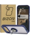 Hurtownia GSM - Bizon Case Hybrid Ring Google Pixel 9 / 9 Pro füstös színben, tengerészkék kerettel - BIZ7056 - {ean13} - Hurt