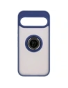 Hurtownia GSM - Bizon Case Hybrid Ring Google Pixel 9 / 9 Pro füstös színben, tengerészkék kerettel - BIZ7056 - {ean13} - Hurt