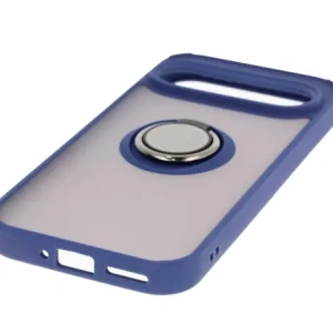 Hurtownia GSM - Bizon Case Hybrid Ring Google Pixel 9 / 9 Pro füstös színben, tengerészkék kerettel - BIZ7056 - {ean13} - Hurt