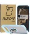 Bizon Case Hybrid Ring Google Pixel 9 / 9 Pro füstös, világoskék kerettel