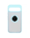 Hurtownia GSM - Bizon Case Hybrid Ring Google Pixel 9 / 9 Pro fumuriu cu un cadru albastru deschis - BIZ7057 - {ean13} - Hurt