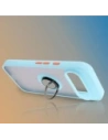 Hurtownia GSM - Bizon Case Hybrid Ring Google Pixel 9 / 9 Pro füstös, világoskék kerettel - BIZ7057 - {ean13} - Hurt