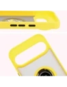 Hurtownia GSM - Etui z uchwytem na palec Bizon Case Hybrid Ring do Google Pixel 9 / 9 Pro przydymione z żółtą ramką - BIZ7058 - {ean13} - Hurt