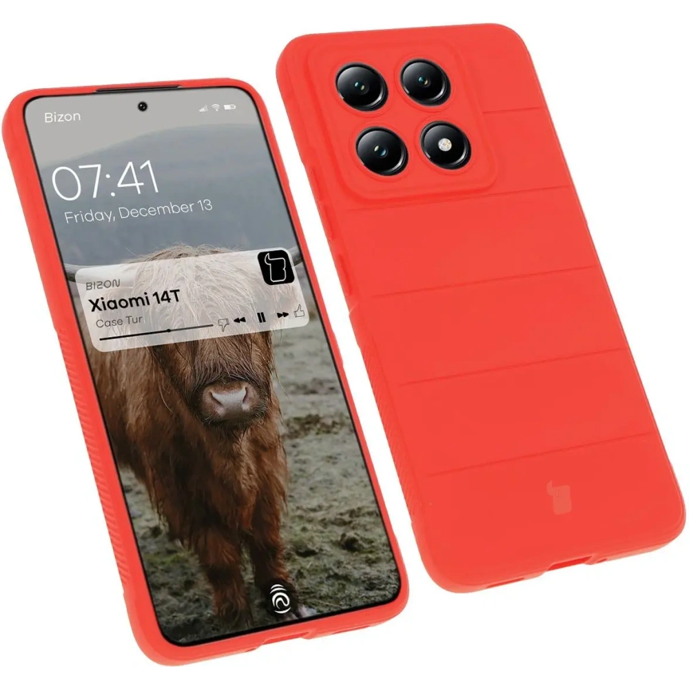 Hurtownia GSM - Pancéřové pouzdro Bizon Case Tur pro Xiaomi 14T červené - BIZ7060 - {ean13} - Hurt