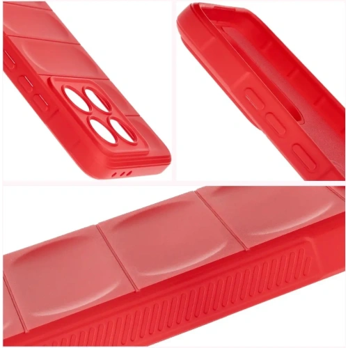 Pancerne etui Bizon Case Tur do Xiaomi 14T czerwone