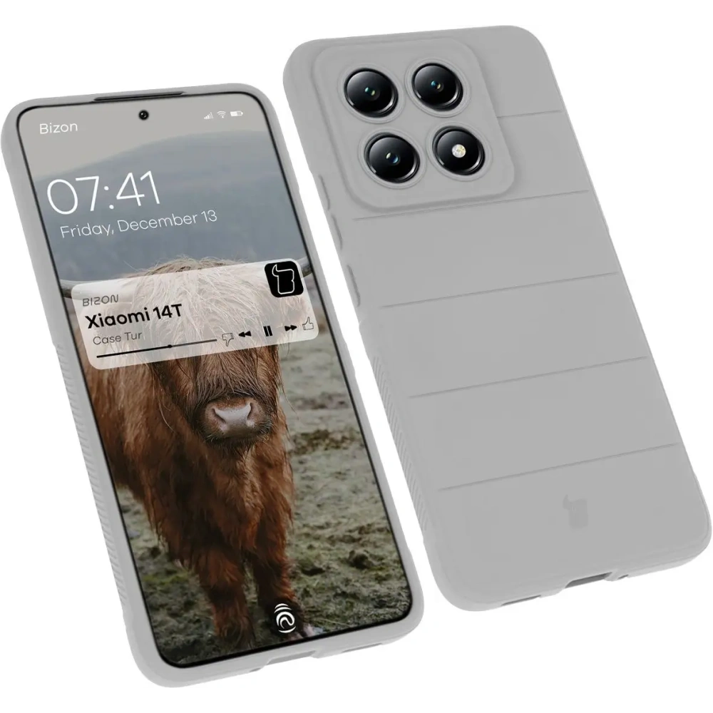 Hurtownia GSM - Pancierné etui Bizon Case Tur do Xiaomi 14T jasně šedé - BIZ7061 - {ean13} - Hurt