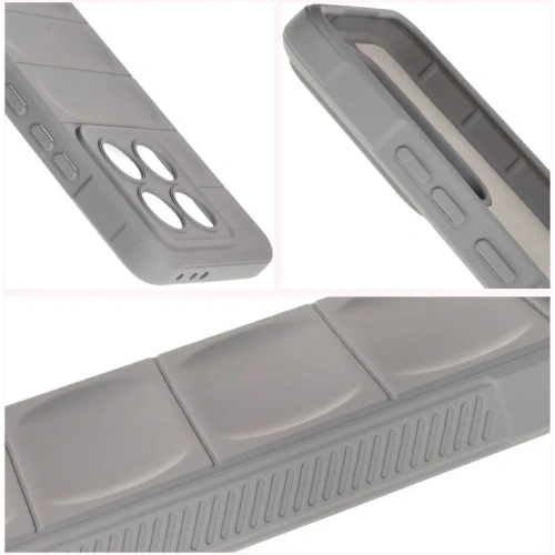 Pancerne etui Bizon Case Tur do Xiaomi 14T jasnoszare