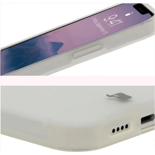 Etui Bizon Case Angelo do Apple iPhone 12 Pro / 12 półprzezroczyste