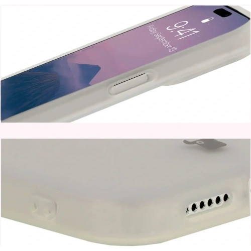 Etui Bizon Case Angelo do Apple iPhone 15 Pro Max półprzezroczyste