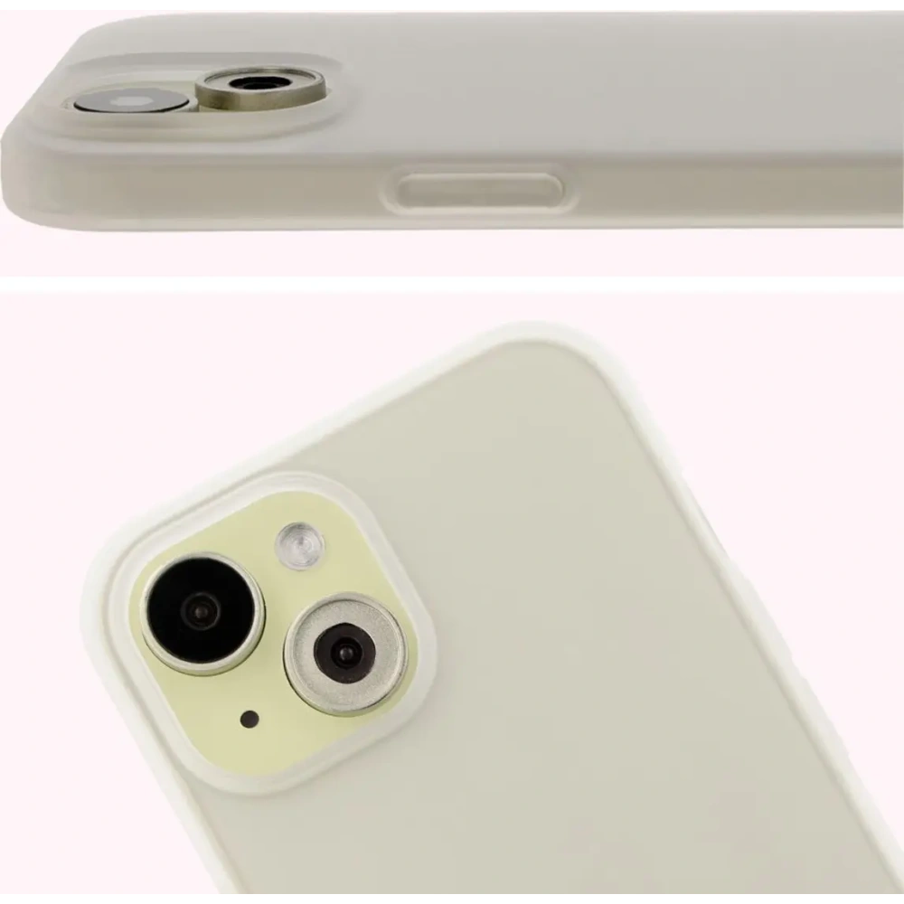 Hurtownia GSM - Etui Bizon Case Angelo do Apple iPhone 15 półprzezroczyste - BIZ7068 - {ean13} - Hurt