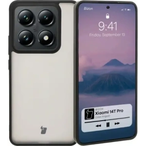 Hurtownia GSM - Bizon Case Angelo Xiaomi 14T Pro füstös fekete kerettel - BIZ7069 - {ean13} - Hurt