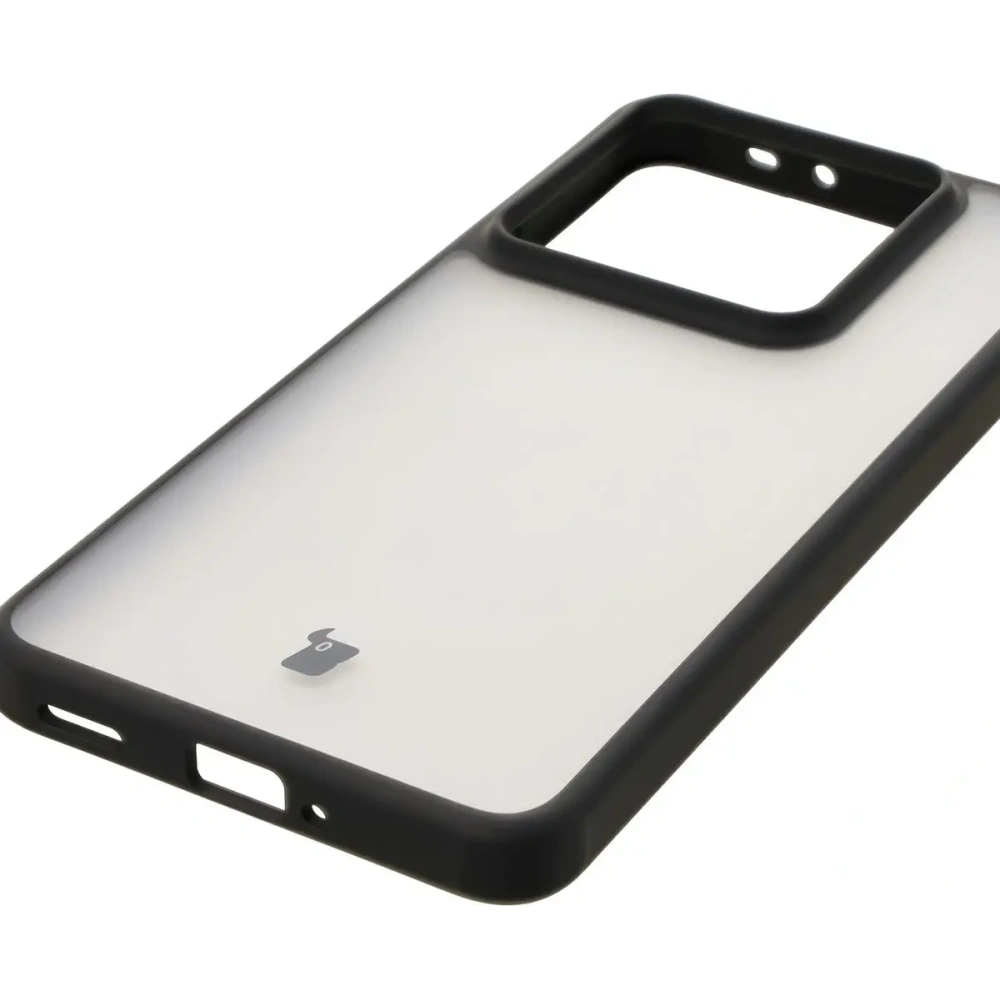 Hurtownia GSM - Etui Bizon Case Angelo do Xiaomi 14T Pro kouřové s černým rámečkem - BIZ7069 - {ean13} - Hurt