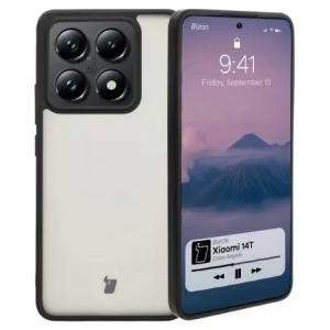 Hurtownia GSM - Bizon Case Angelo Xiaomi 14T füstös fekete kerettel - BIZ7070 - {ean13} - Hurt