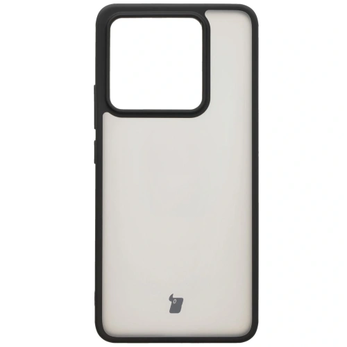 Etui Bizon Case Angelo do Xiaomi 14T przydymione z czarną ramką