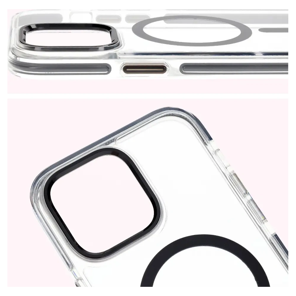 Hurtownia GSM - Bizon Case Marco Apple iPhone 14 Pro Max klar mit schwarzem Rahmen - BIZ7073 - {ean13} - Hurt