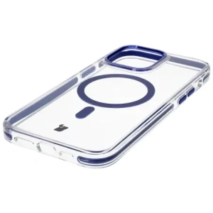 Wholesale Bizon Case Marco Apple iPhone 14 Pro Max clear with blue frame - BIZ7074 - {ean13} - Hurt