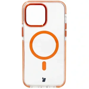 Hurtownia GSM - Bizon Case Marco Apple iPhone 14 Pro Max klar mit orangefarbenem Rahmen - BIZ7075 - {ean13} - Hurt