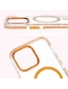 Hurtownia GSM - Bizon Case Marco Apple iPhone 14 Pro Max klar mit orangefarbenem Rahmen - BIZ7075 - {ean13} - Hurt