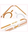 Hurtownia GSM - Bizon Case Marco Apple iPhone 14 Pro Max klar mit orangefarbenem Rahmen - BIZ7075 - {ean13} - Hurt