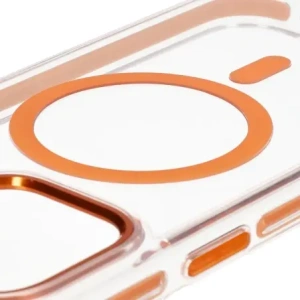 Hurtownia GSM - Bizon Case Marco Apple iPhone 15 Pro Max klar mit orangefarbenem Rahmen - BIZ7076 - {ean13} - Hurt