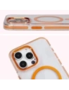 Hurtownia GSM - Bizon Case Marco Apple iPhone 15 Pro Max átlátszó narancssárga kerettel - BIZ7076 - {ean13} - Hurt