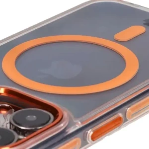 Hurtownia GSM - Bizon Case Marco Apple iPhone 15 Pro átlátszó narancssárga kerettel - BIZ7077 - {ean13} - Hurt