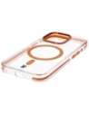 Hurtownia GSM - Etui z pierścieniem magnetycznym Bizon Case Marco do Apple iPhone 15 Pro przezroczyste z pomarańczową ramką - BIZ7077 - {ean13} - Hurt