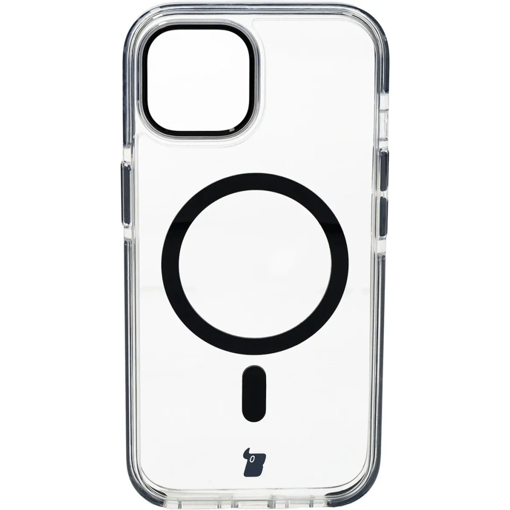 Wholesale Bizon Case Marco Apple iPhone 15 clear with black frame - BIZ7078 - {ean13} - Hurt