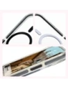 Wholesale Bizon Case Marco Apple iPhone 15 clear with black frame - BIZ7078 - {ean13} - Hurt