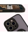 Hurtownia GSM - Bizon Case Hybrid Ring Apple iPhone 16 Pro Max rauchig mit einem schwarzen Rahmen - BIZ7082 - {ean13} - Hurt