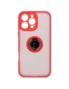Hurtownia GSM - Bizon Case Hybrid Ring Apple iPhone 16 Pro Max rauchig mit einem roten Rahmen - BIZ7083 - {ean13} - Hurt