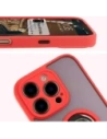 Hurtownia GSM - Bizon Case Hybrid Ring Apple iPhone 16 Pro Max rauchig mit einem roten Rahmen - BIZ7083 - {ean13} - Hurt